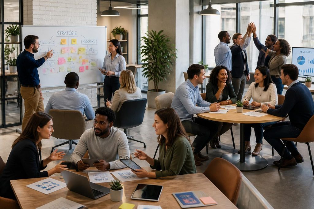 découvrez la méthode en 4 étapes pour accompagner efficacement une équipe en pleine transformation et favoriser la réussite du changement.