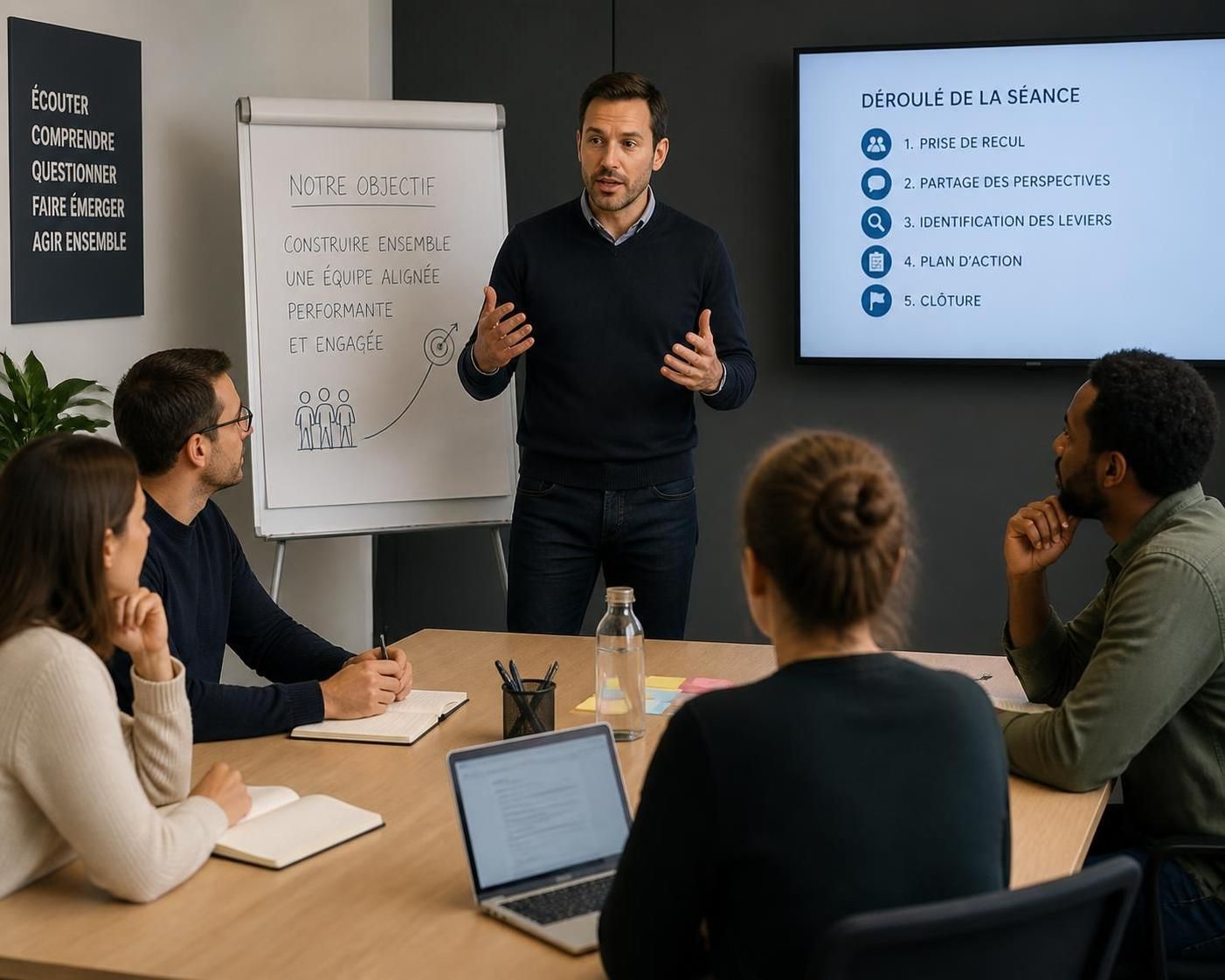 découvrez pourquoi un coach ayant une expérience en tant que cadre saisit mieux vos défis professionnels qu'un consultant traditionnel, grâce à une compréhension approfondie du terrain et des responsabilités managériales.